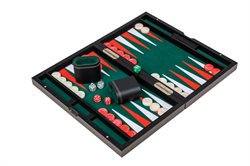 Backgammon Psara  medium med inderside af filt.