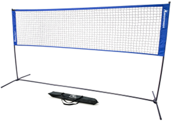 Uds Badminton net, nemt at sætte op.