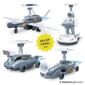 Solor Powered Diy Space Discovery Set - 4-in-1 from Netcentret in Denmark