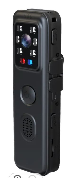 Alcotell Pro Body kamera clip-on WiFi