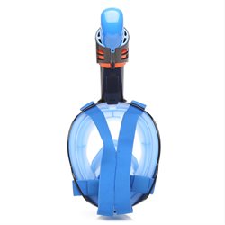 Alcotell Fullface dykkermaske med GoPro beslag - størrelse large