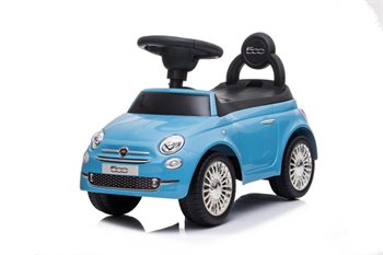 Fiat 500 blå gåbil med musik